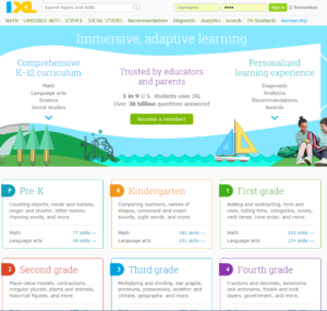 IXL Screen Shot